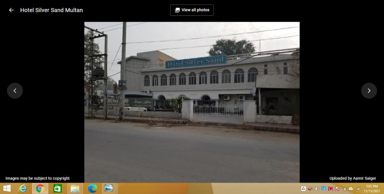 Hotel Silver Sand Multan Esterno foto